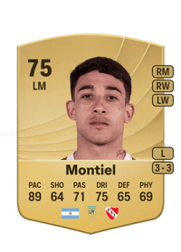 Santiago Montiel Common 75 OVR