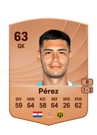 Aldo Pérez Common 63 OVR