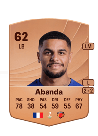 Leroy Abanda Common 62 OVR