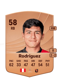 Diego Rodríguez Common 58 OVR
