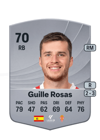 Guille Rosas Common 70 OVR