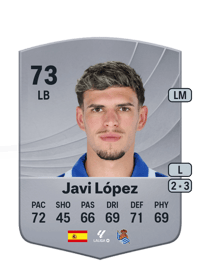 Javi López Common 73 OVR