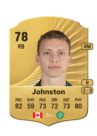 Alistair Johnston Rare 78 OVR