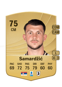 Lazar Samardžić Common 75 OVR