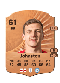 Carl Johnston Rare 61 OVR