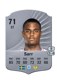 Amin Sarr Rare 71 OVR