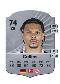 Nnamdi Collins Rare 74 OVR