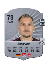 Julian Justvan Rare 73 OVR