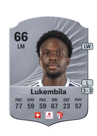 Josias Lukembila Rare 66 OVR