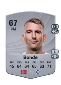 Jakob Bonde Common 67 OVR