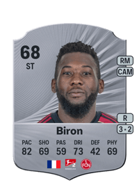 Mickaël Biron Rare 68 OVR