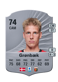 Albert Grønbæk Rare 74 OVR