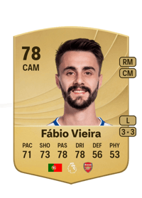 Fábio Vieira Common 78 OVR