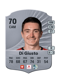 Matteo Di Giusto Rare 70 OVR