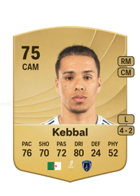 Ilan Kebbal Common 75 OVR