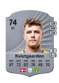 Mathias Kvistgaarden Rare 74 OVR