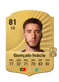 Gonçalo Inácio Rare 81 OVR