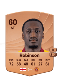 Zach Robinson Common 60 OVR