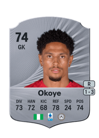 Maduka Okoye Rare 74 OVR