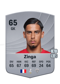 Melvin Zinga Common 65 OVR