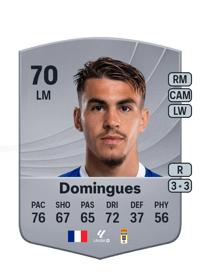 Brandon Domingues Common 70 OVR