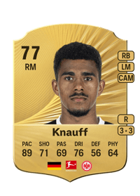 Ansgar Knauff Rare 77 OVR