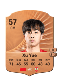 Xu Yue Rare 57 OVR