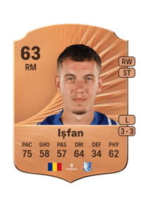 Alexandru Ișfan Rare 63 OVR