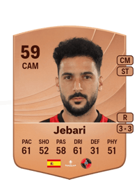 Soufiane Jebari Common 59 OVR
