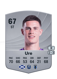 Robbie Ure Common 67 OVR