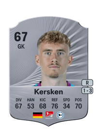 Jonas Kersken Rare 67 OVR