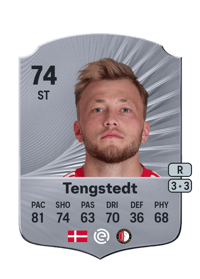 Casper Tengstedt Rare 74 OVR