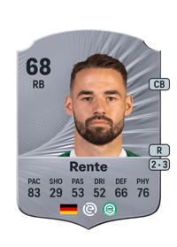 Marco Rente Rare 68 OVR