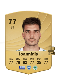 Fotis Ioannidis Common 77 OVR