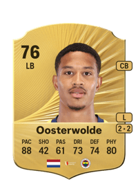 Jayden Oosterwolde Rare 76 OVR
