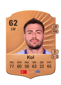 Ali Yavuz Kol Rare 62 OVR