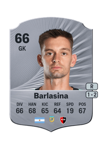 Williams Barlasina Rare 66 OVR