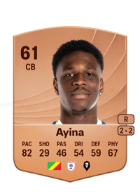 Loick Ayina Common 61 OVR
