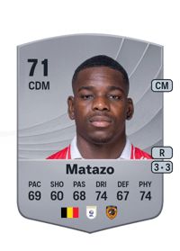 Eliot Matazo Common 71 OVR