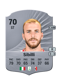 Giuseppe Sibilli Rare 70 OVR