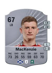 Jack MacKenzie Rare 67 OVR