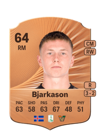 Bjarki Steinn Bjarkason Rare 64 OVR