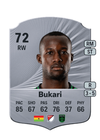 Osman Bukari Rare 72 OVR
