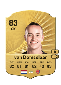 Daphne van Domselaar Rare 83 OVR