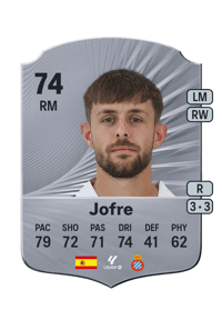 Jofre Rare 74 OVR