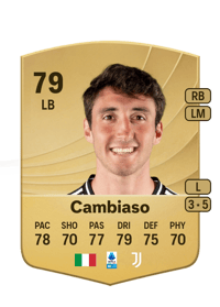 Andrea Cambiaso Common 79 OVR
