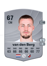 Davy van den Berg Common 67 OVR