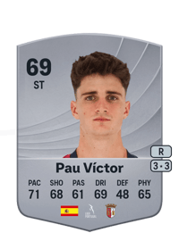 Pau Víctor Common 69 OVR
