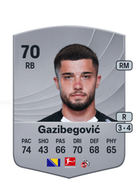 Jusuf Gazibegović Common 70 OVR