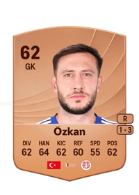 Doğukan Özkan Common 62 OVR